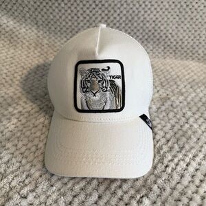 Goorin Bros White Trucker Hat